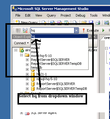 Standard Single-User Installation: Attach the Microsoft SQL Database
