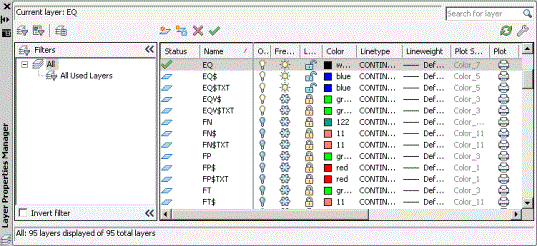 Layer Poperties Manager