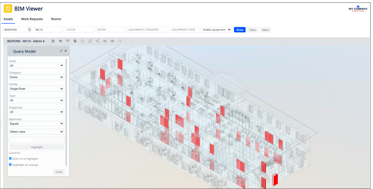 Search By Revit Properties (Query Model)